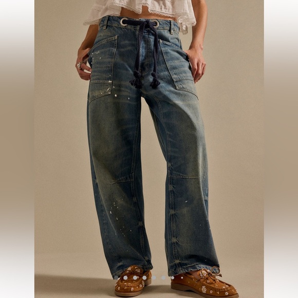We the Free Moxie Barrel Jeans - Picture 7 of 8